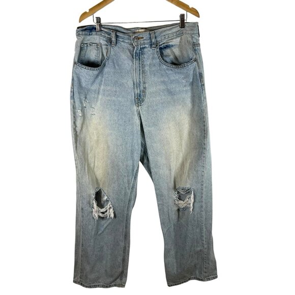 Urban Outfitters Denim - BDG Urban Outfitters Jeans Womens‎ Size 33 Blue Denim High Rise Baggy Light Wash